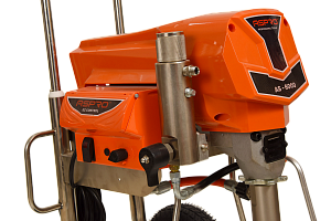 6 л/мин; ASpro-6000® окрасочный аппарат (агрегат) для покраски и безвоздушного распыления, оборудование для окраски для огнезащиты металлоконструкции.